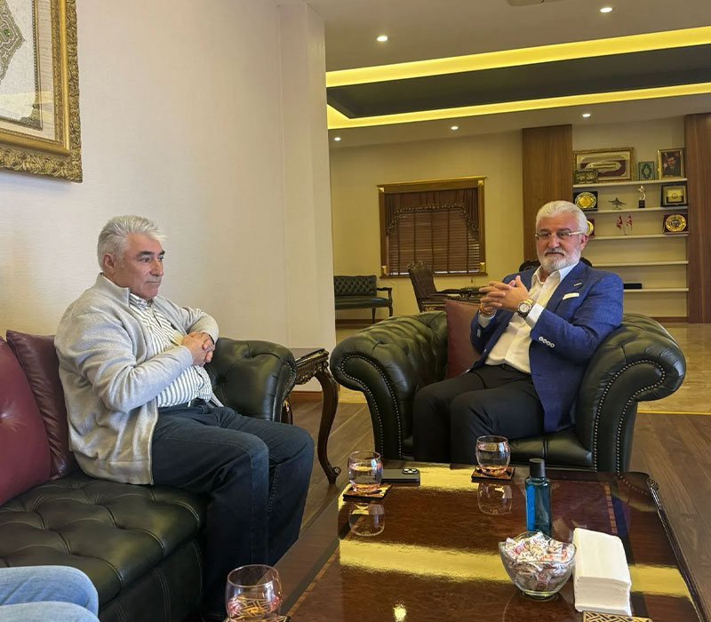 Feridun Geçgel’den Orhan İlhan’a Önemli Ziyaret